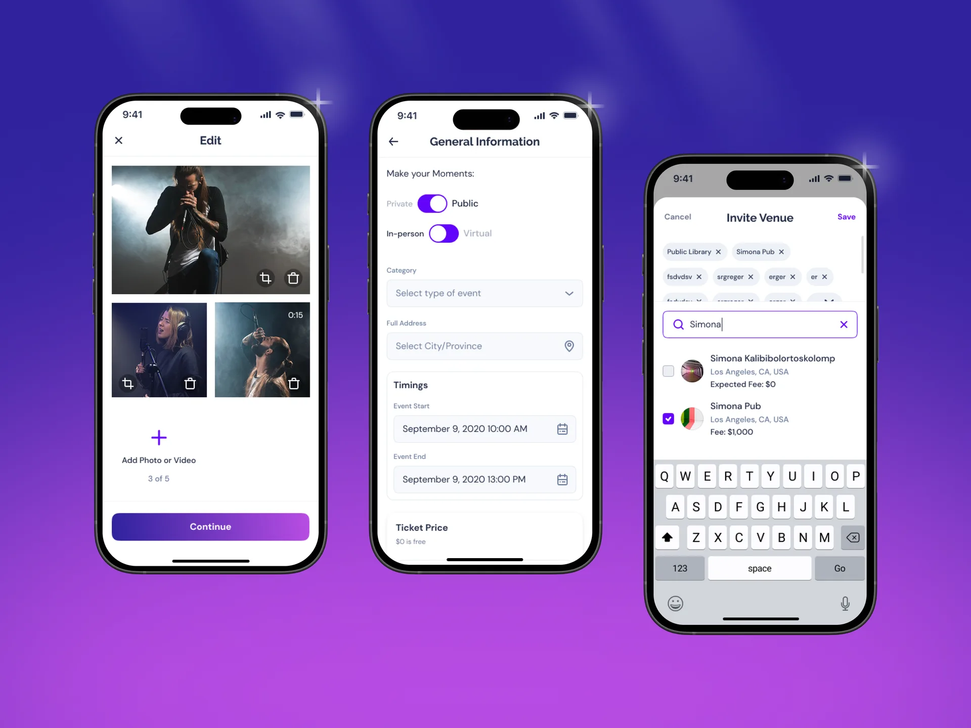 All-in-One Event Management and Ticketing App