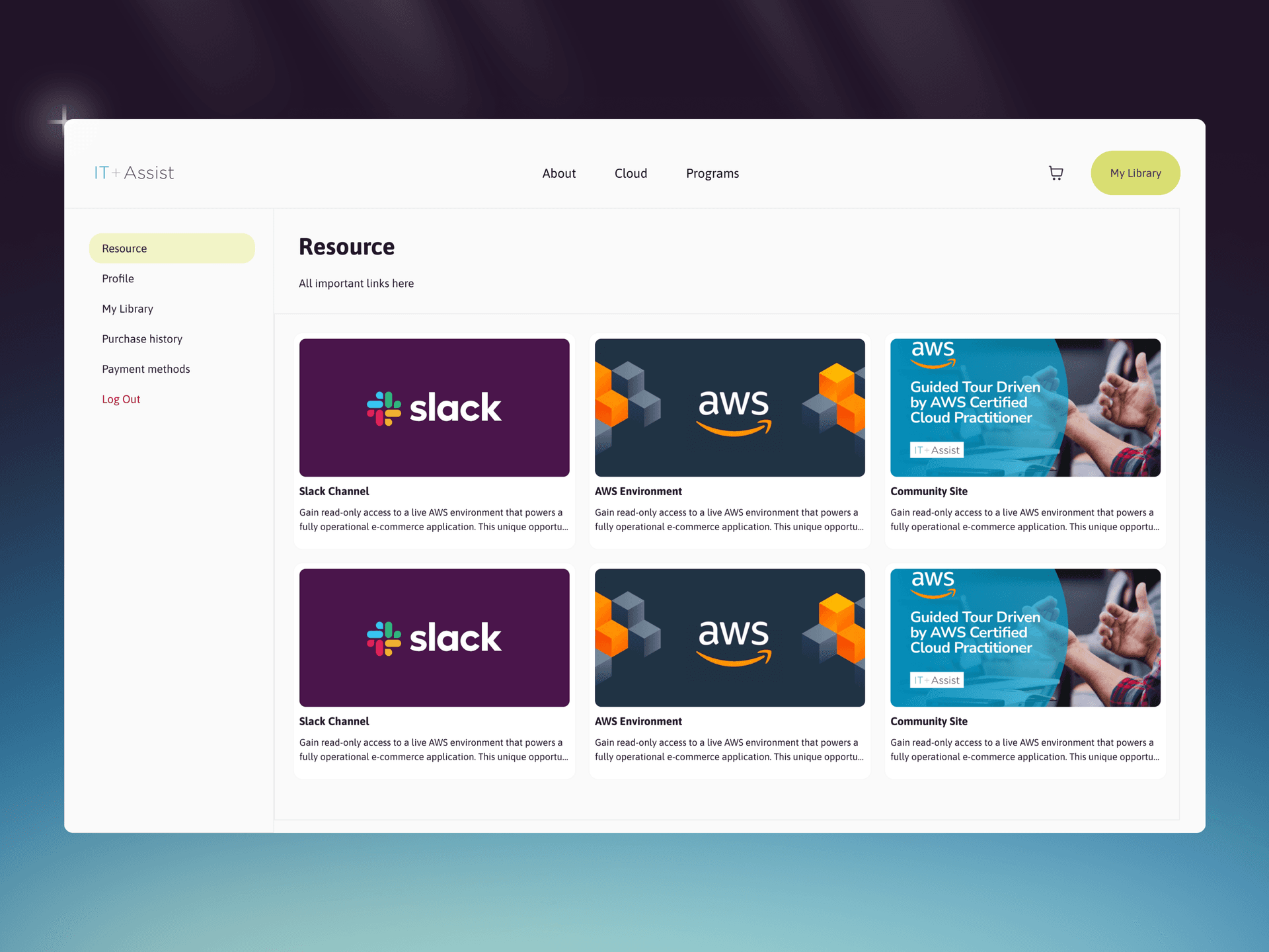 Structured LMS logic
