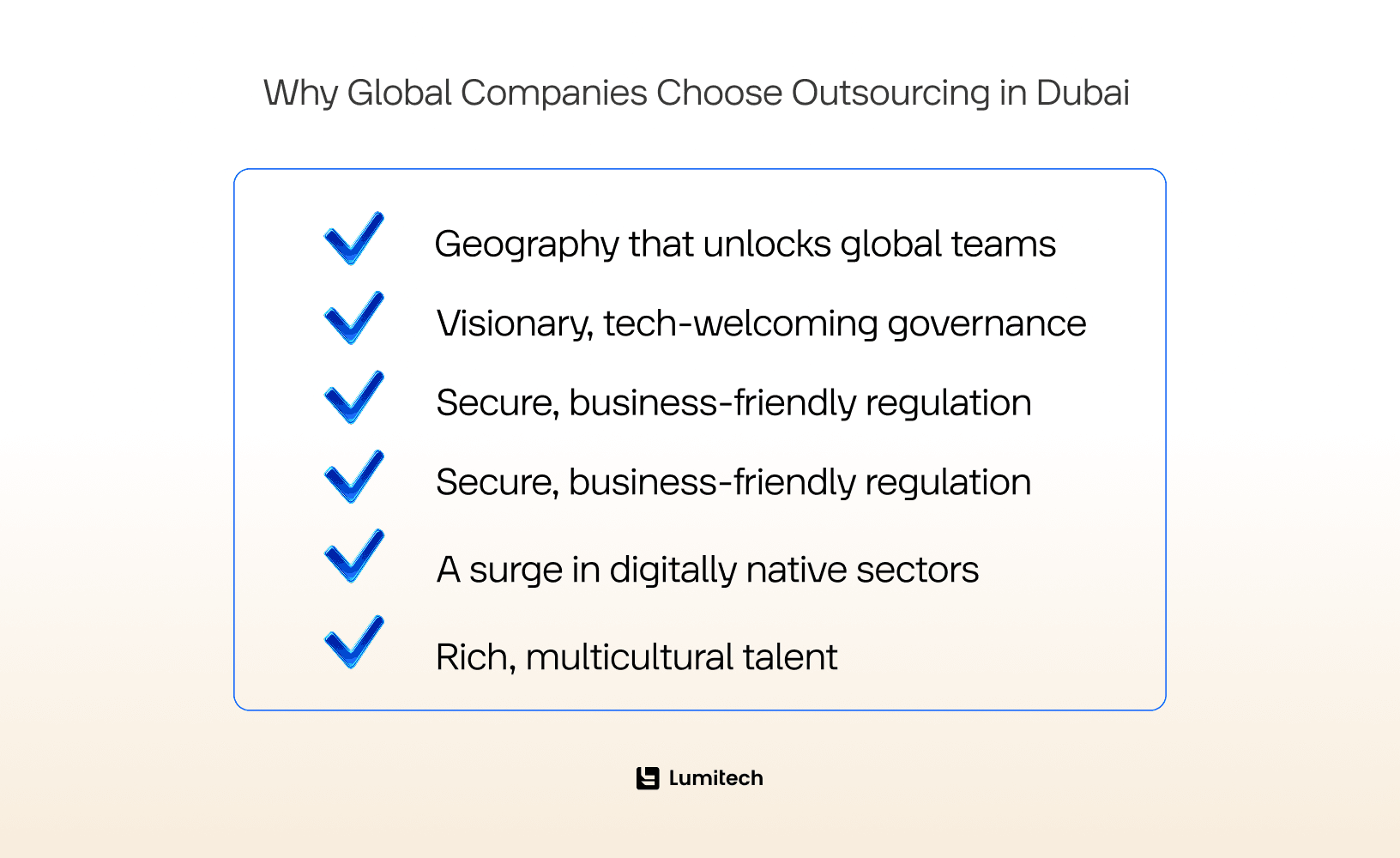 Outsourcing in Dubai