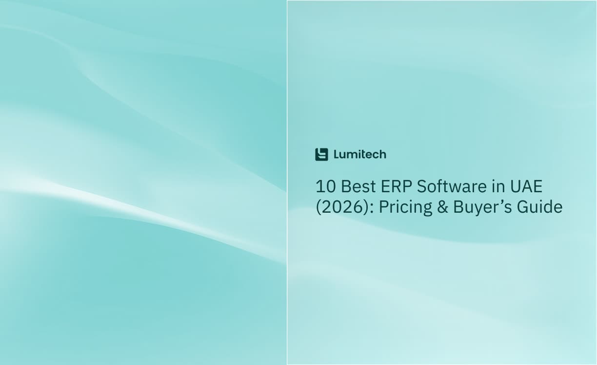 10 Best ERP Software in UAE (2026): Pricing & Buyer’s Guide