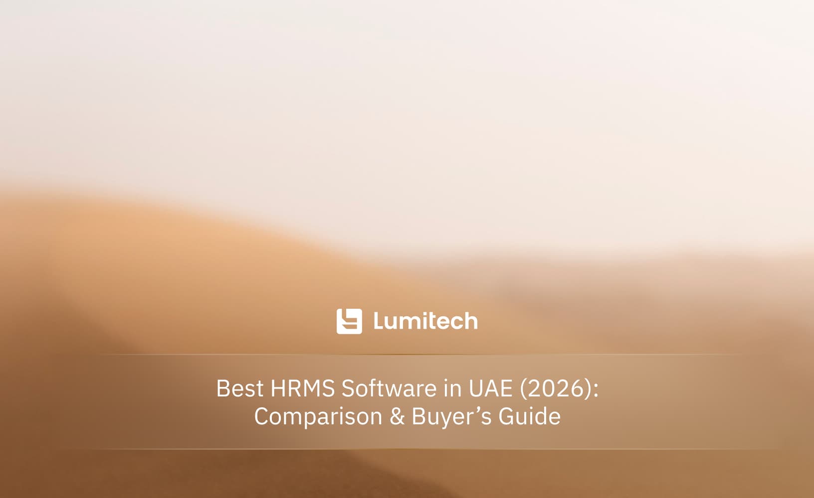 Featured image for blog post: Best HRMS Software in UAE: Top Solutions for Modern Businesses