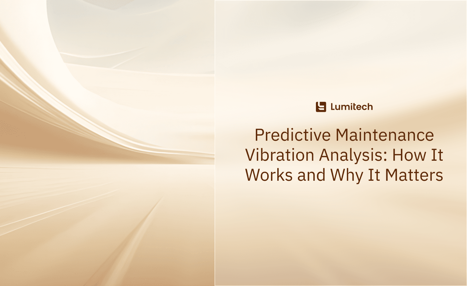 Featured image for blog post: Predictive Maintenance Vibration Analysis: How It Works and Why It Matters