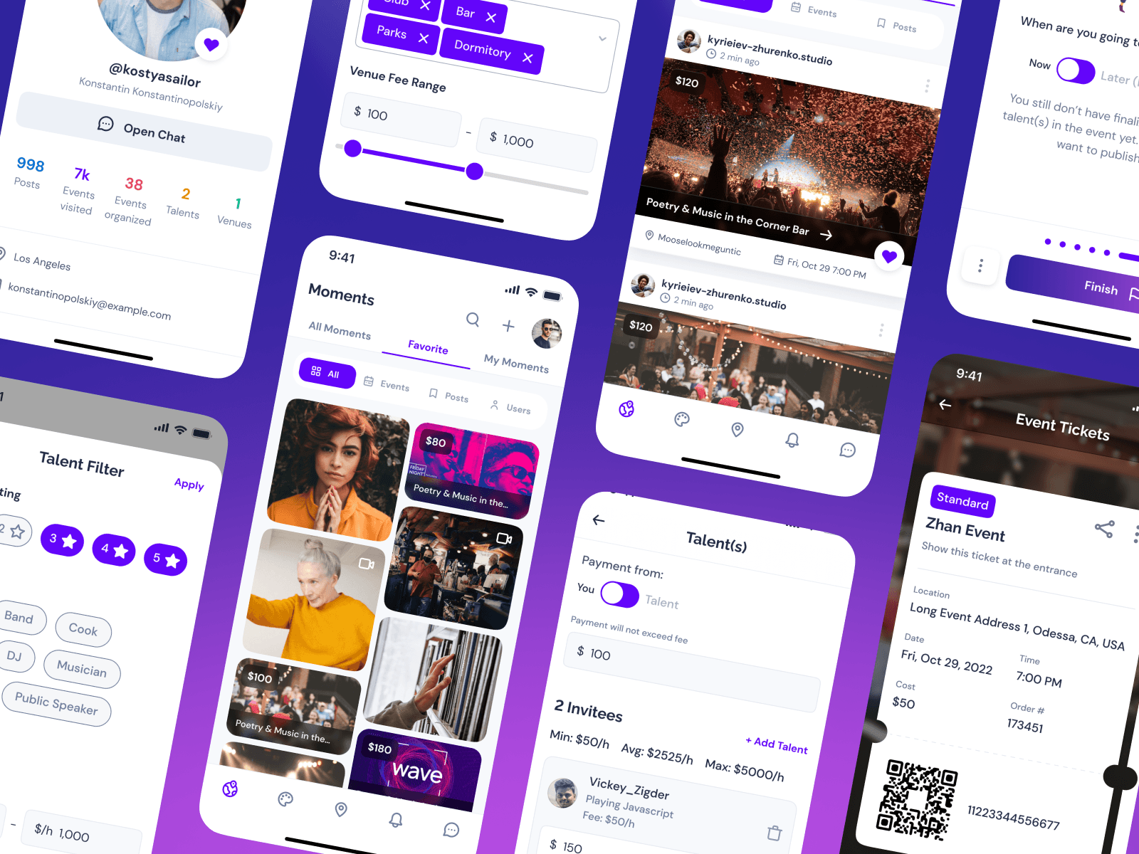 An event management platform with a bright interface and easy functionality