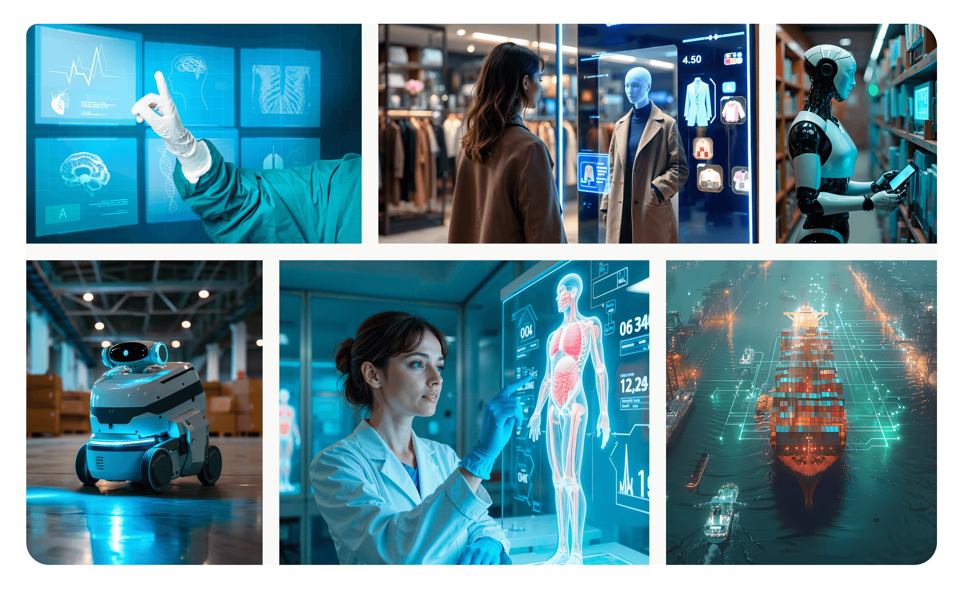 AI tech companies in Dubai for retail, healthcare, and logistics industries