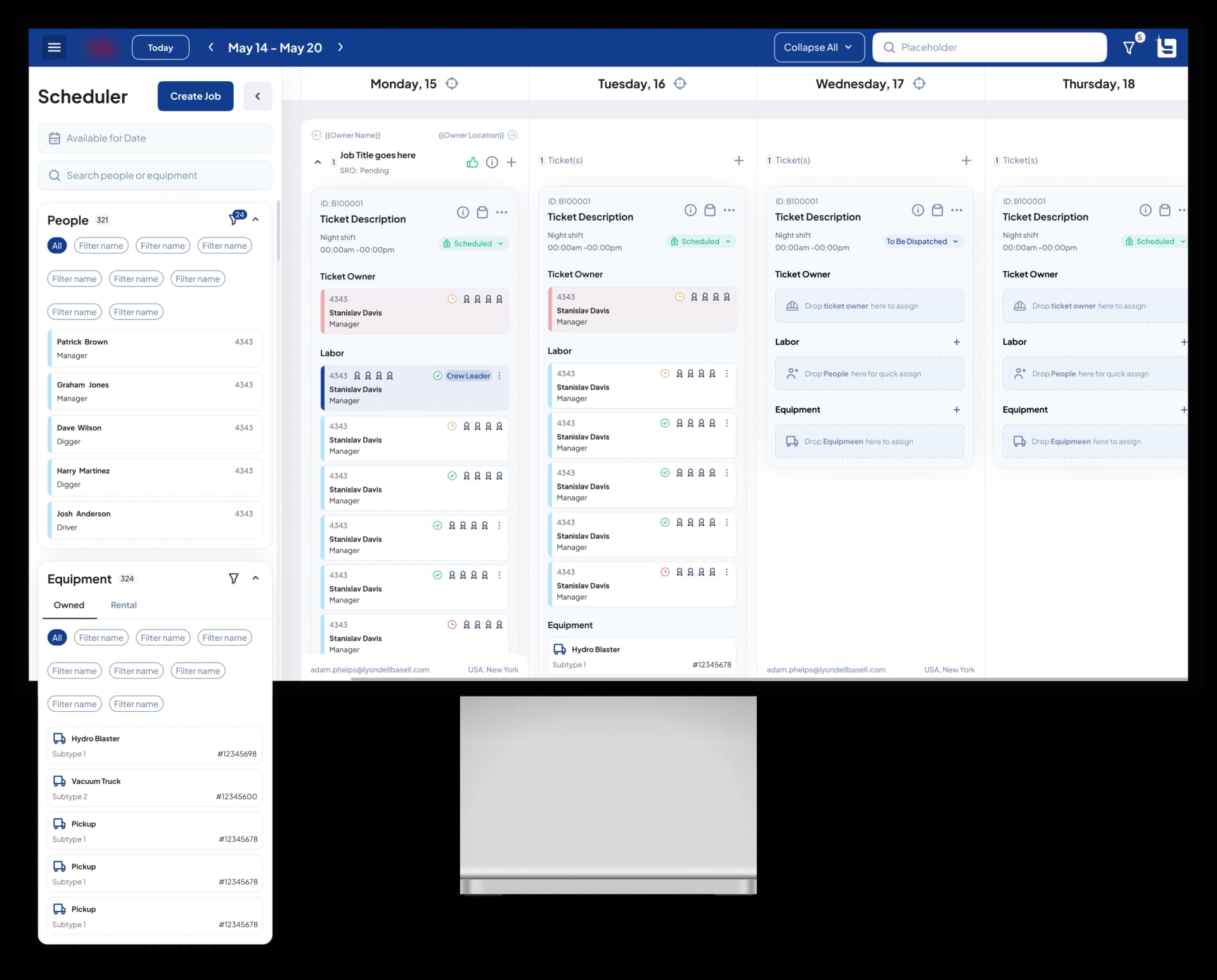 Valorian Scheduling Board Development: From Whiteboards to Real‑Time Scheduling