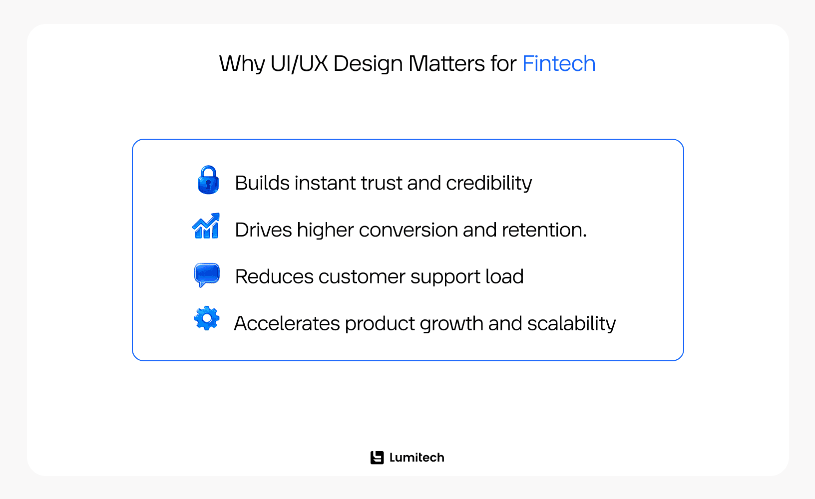The importance of UI/UX design for fintech