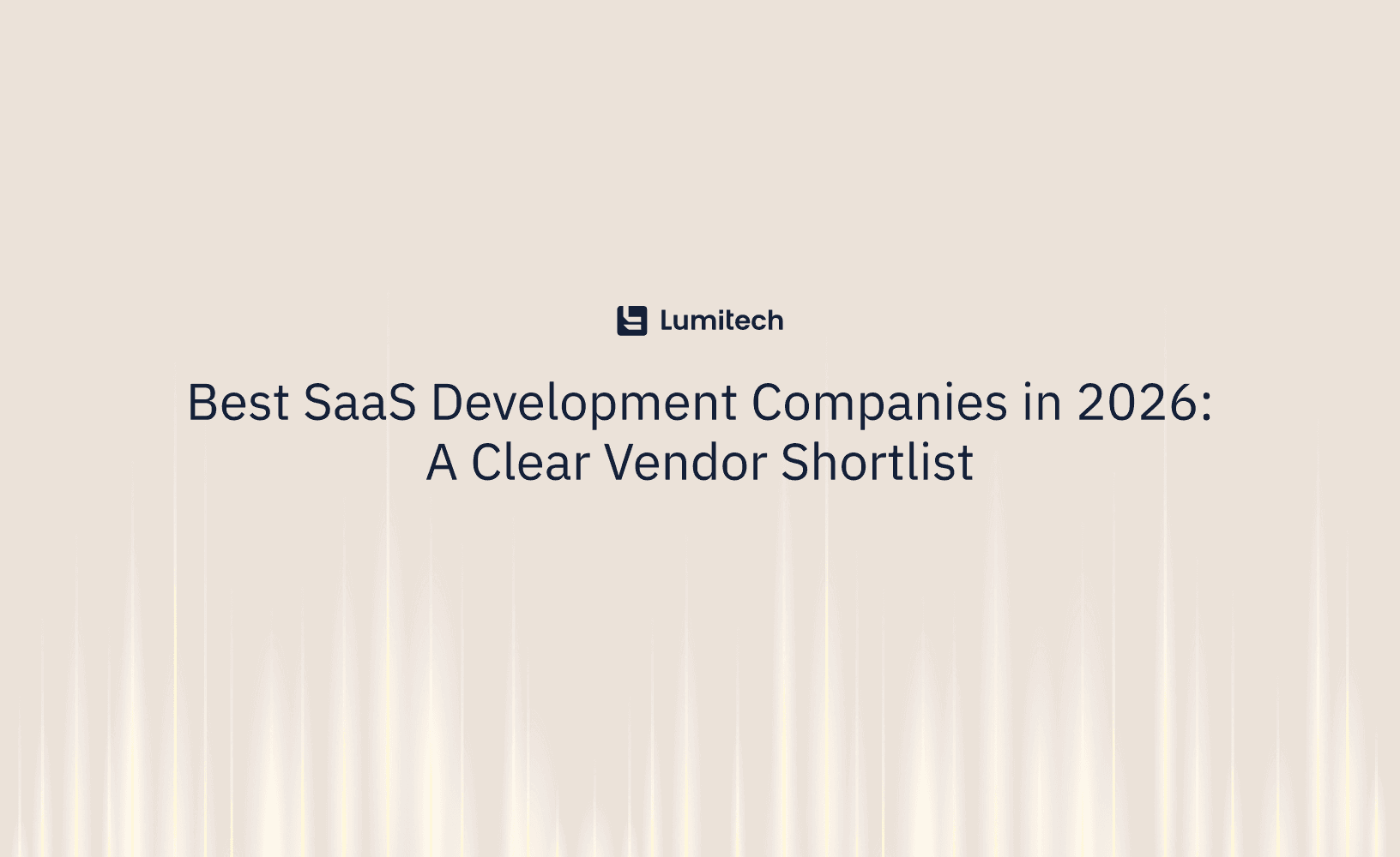 Featured image for blog post: Best SaaS Development Companies in 2026: A Clear Vendor Shortlist
