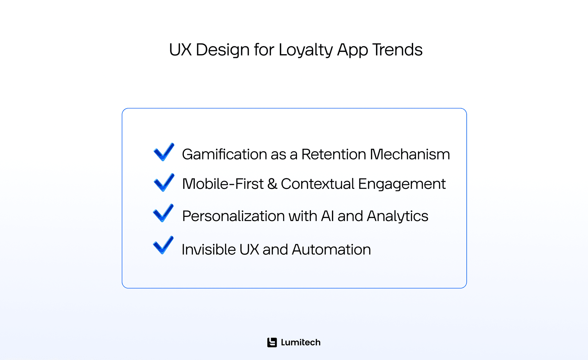 UX Design for Loyalty App Trends