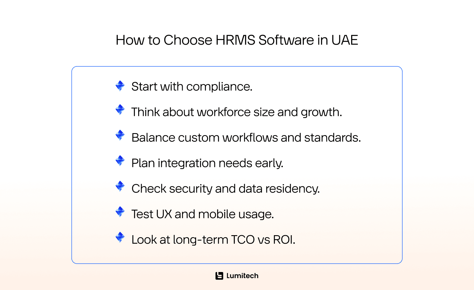 How to Choose HRMS Software in UAE