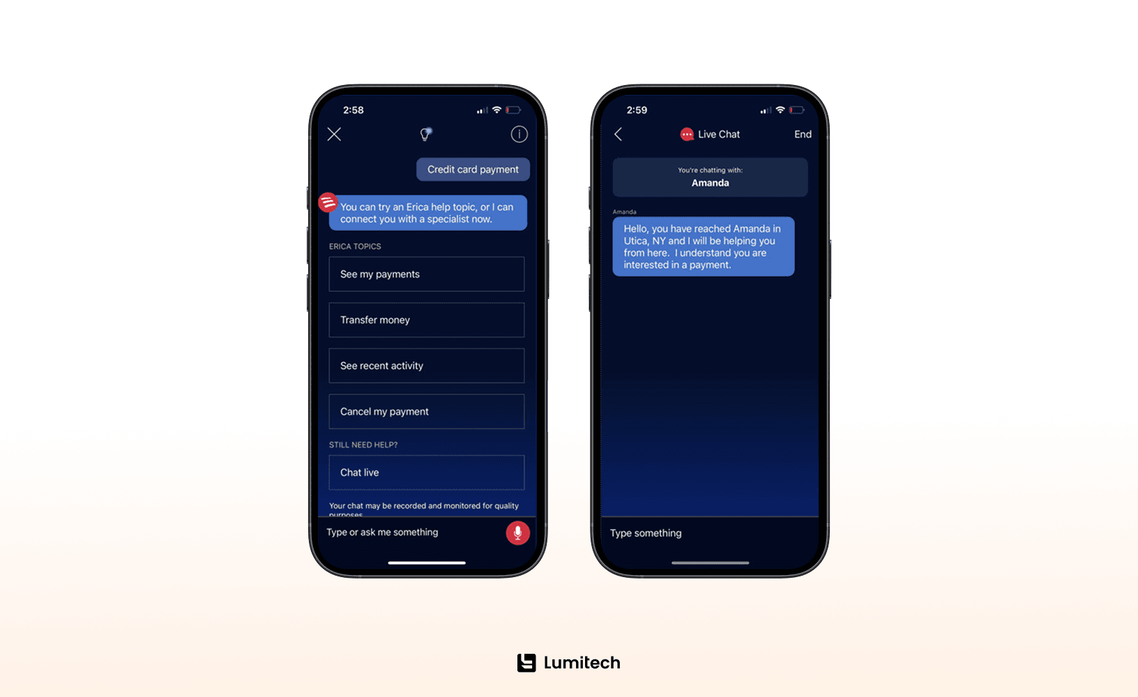 Bank of America and their Erica as an AI-Driven Chatbot
