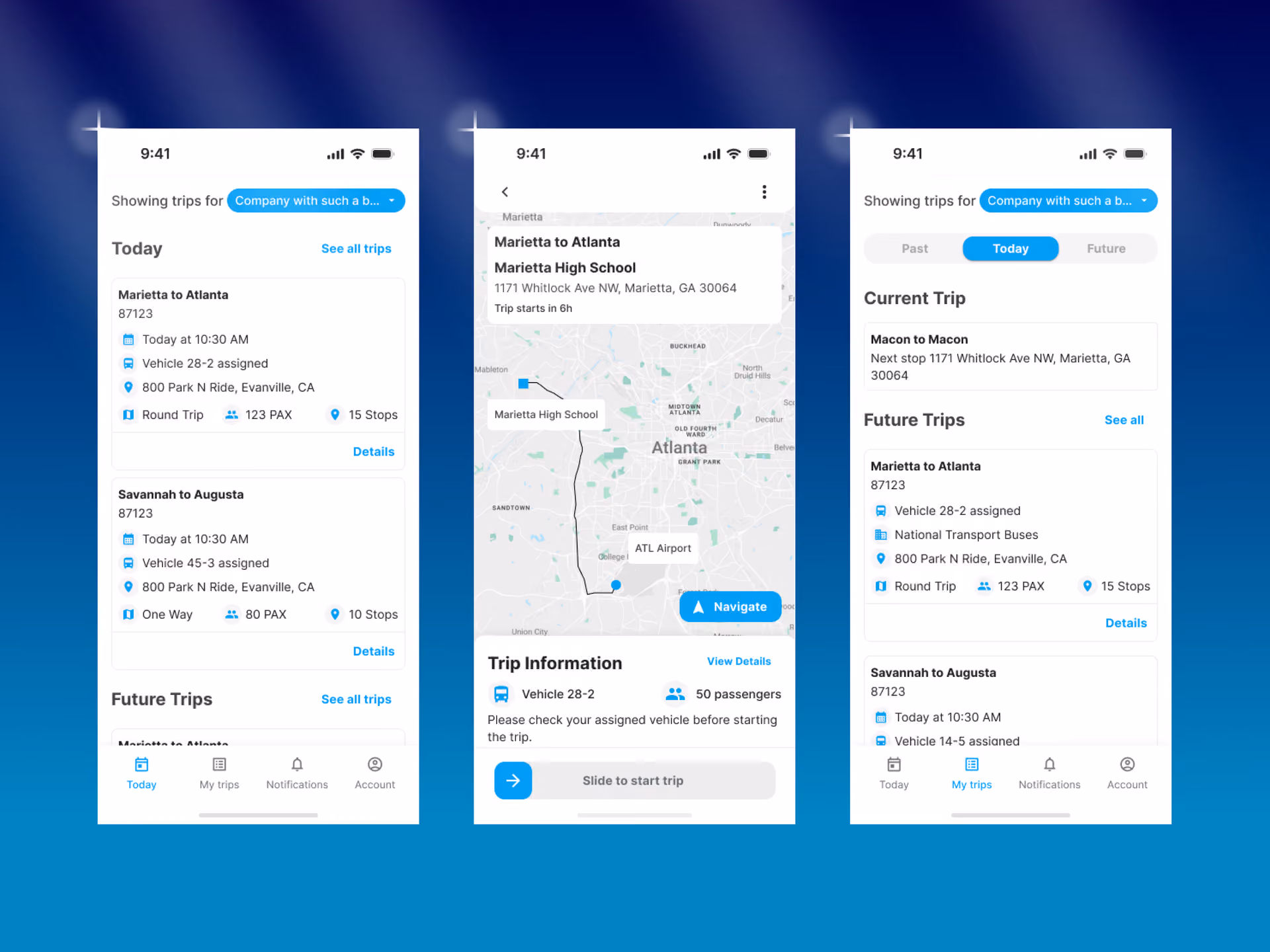 Building a mobile-friendly group transportation platform