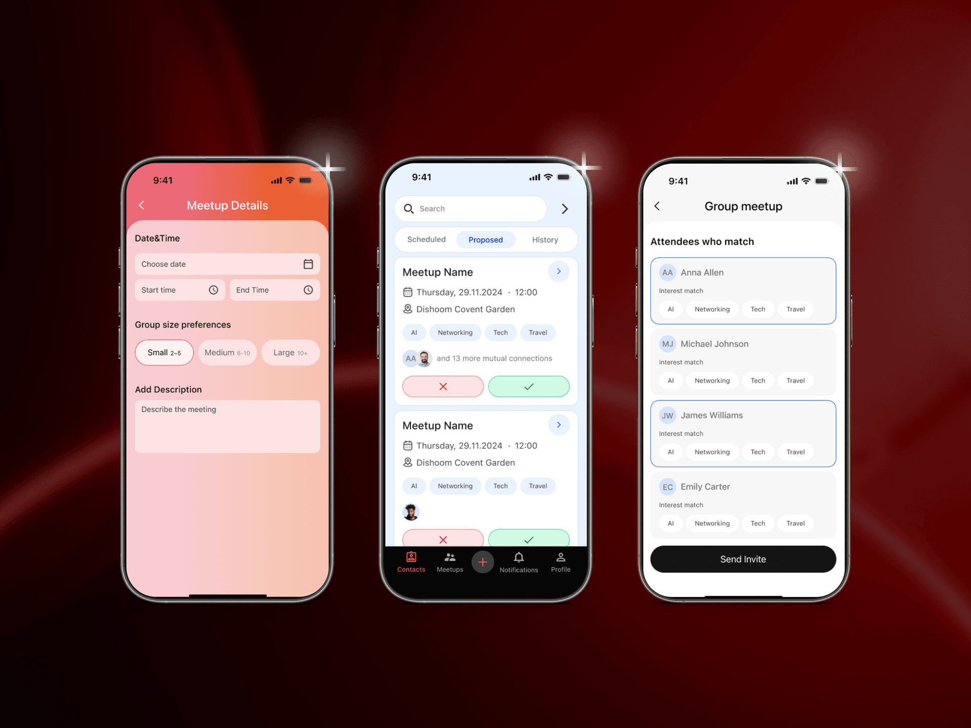 App for offline communication by Lumitech