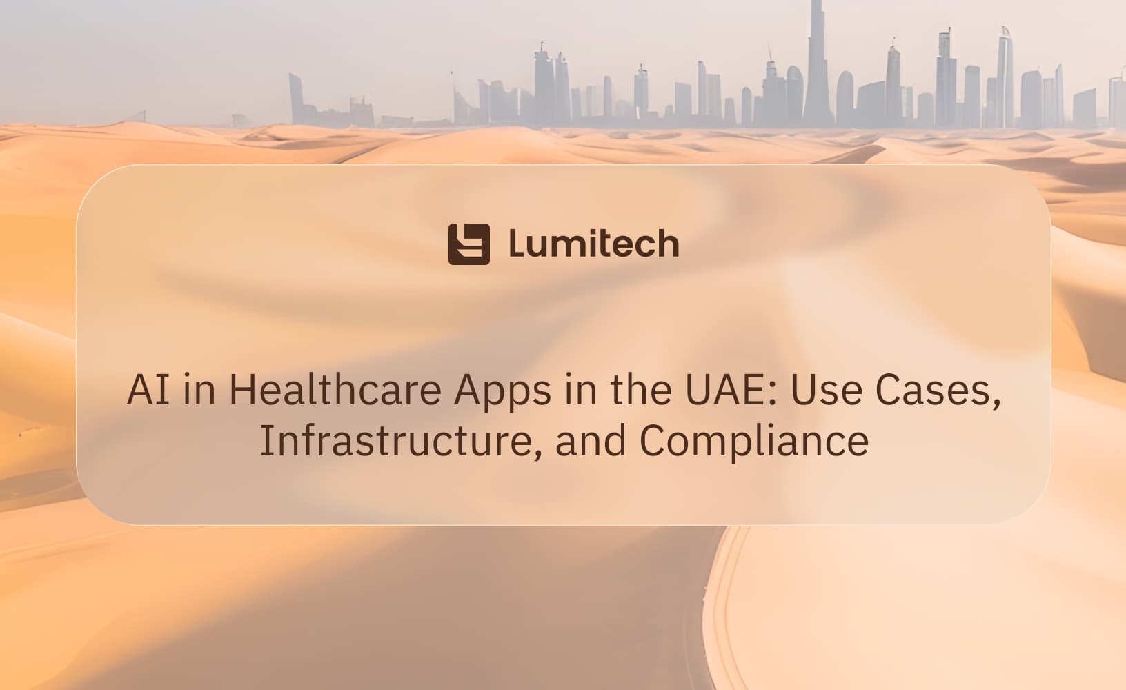 AI in Healthcare Apps in the UAE: Use Cases, Infrastructure, and Compliance