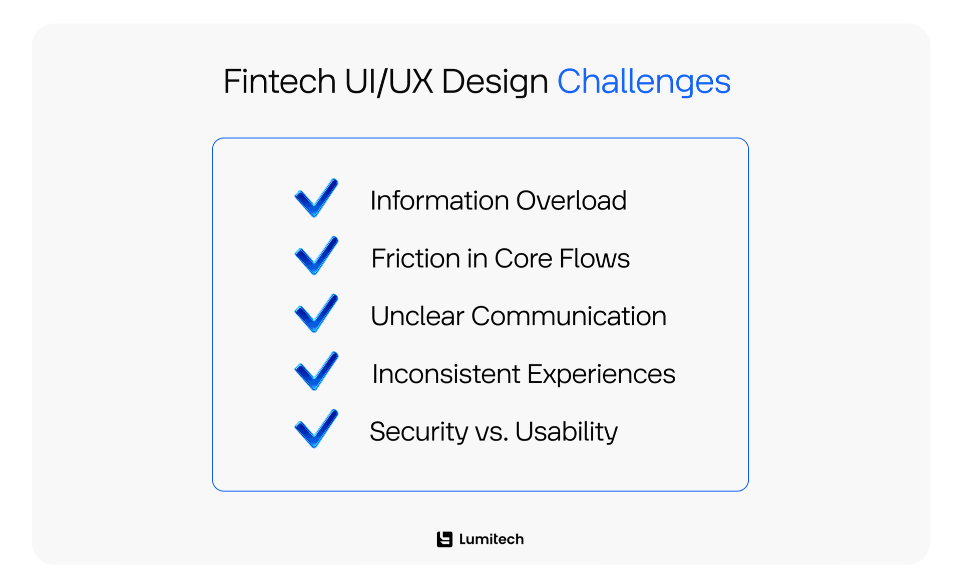 Fintech UI/UX Design Challenges
