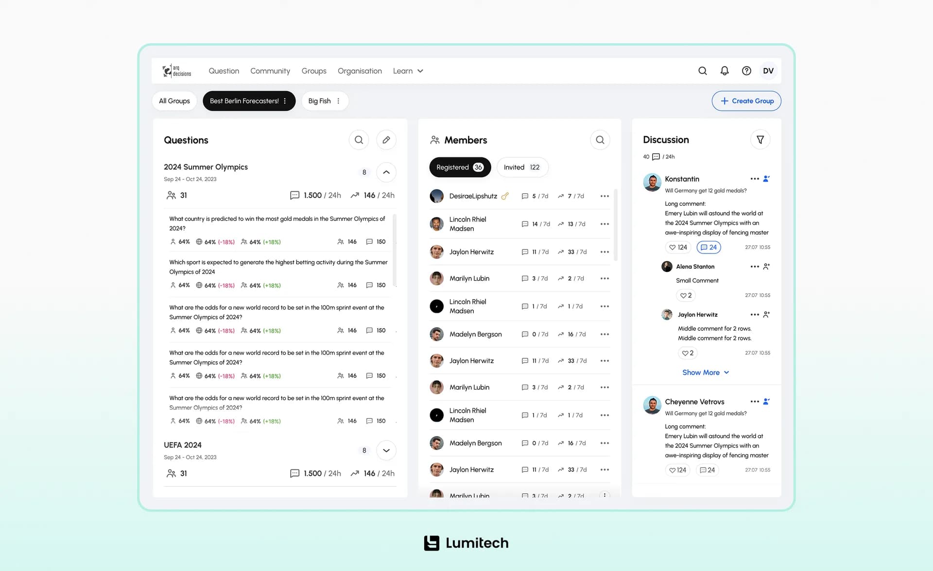 Decision intelligence platform for HR planning